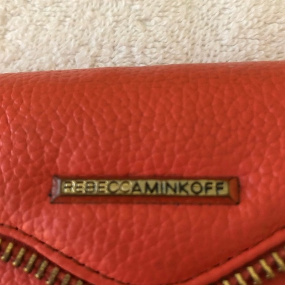 Rebecca Minkoff orange cell phone case - Picture 3 of 7